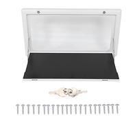 Mesa de Casas Rodantes, Mesa de la de la del Restaurante para Llevar Muro de Montada con 2 Llaves de Aleación de Aluminio de Plástico para el Picnic para Acampar Al Aire Libre de Autocaravana