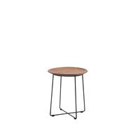 Mesa de Centro AI Wood en Madera Oscura/ Negro