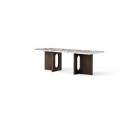 Audo Copenhagen Mesa lounge Androgyne Dark st. oak-Calacatta viola