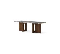 Audo Copenhagen Mesa lounge Androgyne 45x120 cm Grey galaxy-roble teñido oscuro