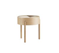 Mesa de Centro Arc Roble Aceitado Ø42