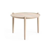Mesa de centro Aria de , Ø50, roble claro bajo