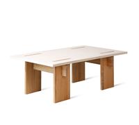 Mesa de Centro Arnold Hormigón claro/Roble Claro - Edición Limitada