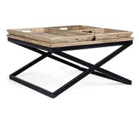 Mesa de centro bandeja 90X90