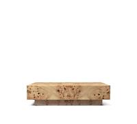 Ferm Living Mesa de centro Burl 70x117x30 cm Natural