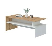 Mesa de centro com efeito madeira