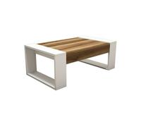 Mesa de centro com efeito madeira