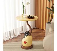 Mesa de Centro Creativa con Dibujos Animados, mesita de Noche con Forma de Gato, Mesa Auxiliar Decorativa para sofá, Mesa Auxiliar Multifuncional para Sala de Estar/Dormitorio, A