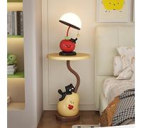 Mesa de Centro Creativa con Dibujos Animados, mesita de Noche con Forma de Gato, Mesa Auxiliar Decorativa para sofá, Mesa Auxiliar Multifuncional para Sala de Estar/Dormitorio, D