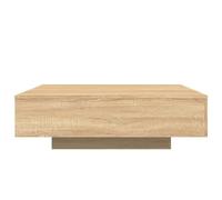 Mesa de Centro Cuadrada, Mesa de Centro de Madera de Ingeniería, Muebles de Salón Minimalistas Modernos para Decoración del Hogar y Uso Diario (100x100x31cm)