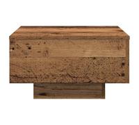 Mesa de Centro Cuadrada, Mesa de Centro de Madera de Ingeniería, Muebles de Salón Minimalistas Modernos para Decoración del Hogar y Uso Diario (55x55x31cm)