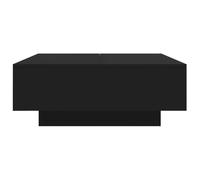 Mesa de Centro Cuadrada, Mesa de Centro de Madera de Ingeniería, Muebles de Salón Minimalistas Modernos para Decoración del Hogar y Uso Diario (80x80x31cm)