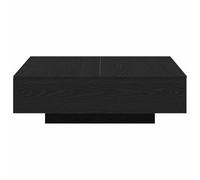 Mesa de Centro Cuadrada, Mesa de Centro de Madera de Ingeniería, Muebles de Salón Minimalistas Modernos para Decoración del Hogar y Uso Diario (100x100x31cm)