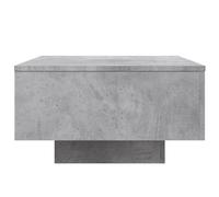 Mesa de Centro Cuadrada, Mesa de Centro de Madera de Ingeniería, Muebles de Salón Minimalistas Modernos para Decoración del Hogar y Uso Diario (55x55x31cm)