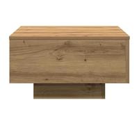 Mesa de Centro Cuadrada, Mesa de Centro de Madera de Ingeniería, Muebles de Salón Minimalistas Modernos para Decoración del Hogar y Uso Diario (55x55x31cm)