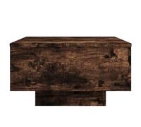 Mesa de Centro Cuadrada, Mesa de Centro de Madera de Ingeniería, Muebles de Salón Minimalistas Modernos para Decoración del Hogar y Uso Diario (55x55x31cm)