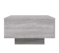 Mesa de Centro Cuadrada, Mesa de Centro de Madera de Ingeniería, Muebles de Salón Minimalistas Modernos para Decoración del Hogar y Uso Diario (55x55x31cm)