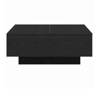 Mesa de Centro Cuadrada, Mesa de Centro de Madera de Ingeniería, Muebles de Salón Minimalistas Modernos para Decoración del Hogar y Uso Diario (80x80x31cm)