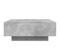 Mesa de Centro Cuadrada, Mesa de Centro de Madera de Ingeniería, Muebles de Salón Minimalistas Modernos para Decoración del Hogar y Uso Diario (80x80x31cm)