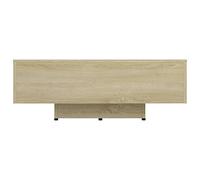 Mesa de Centro Cuadrada, Mesa de Centro de Madera de Ingeniería, Muebles de Salón Minimalistas Modernos para Decoración del Hogar y Uso Diario (85x55x31cm)