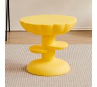 Mesa de centro de diseño de flores para uso doméstico, famosa por Internet, mesa auxiliar decorativa creativa para apartamento, almacenamiento de corné