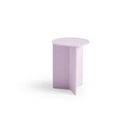 Mesa de Centro de Madera con Hendiduras Redonda Ø35 Rosa