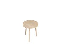 Mesa de Centro Dodona de La Colección Ro, Ø46, Roble Tratado con Jabón