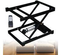 Mesa de centro eléctrica elevadora multifuncional con plataforma de control remoto perfecta para mejorar la comodidad de la mesa de comedor. Solución de elevación inalámbrica