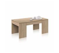 Mesa de centro elevable calex roble canadian 100 x 45 x cm