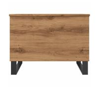 Mesa de centro elevable cubbe con compartimento madera 45x60x44,5 cm