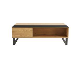 Mesa de centro elevable en madera y metal WYNN