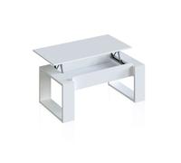 Mesa de centro elevable neo blanco artik (blanco mate) 105 x 45 x cm