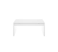 LIQUIDATODO ® - Mesa de centro elevable moderna y barata en blanco brillo