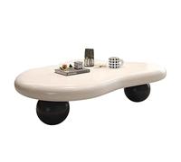 Mesa de Centro Escritorio pequeño Nube para el hogar Mesas Piso sofá Fácil Montaje Sala Estar/Oficina recepción Extremo del