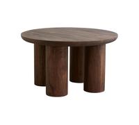 Mesa de centro helin 70x70x40 marrón
