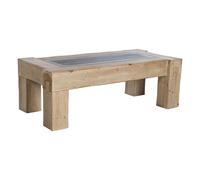 Mesa de Centro Home ESPRIT Abeto Madera MDF 140 x 70 x 46 cm