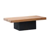 Mesa de Centro Home ESPRIT Negro Natural