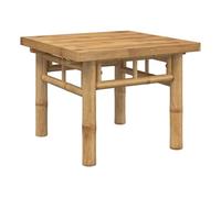 vidaXL Mesa de Centro de bambú 45x45x35 cm, Mesa Auxiliar, Mesa de salón, mesita de Centro, Mesa de sofá, Mesa Central, mesita de salón