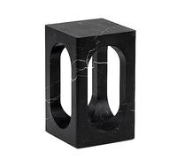 Mesa de centro Mesa auxiliar cuadrada pequeña for espacios estrechos y pequeños, sofá de 2 niveles al lado la mesa, moderna, esquinero, mesita noche for sala estar dormitorio Estante de almacenamiento