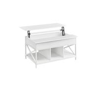 Mesa de Centro Mesa de Café con Tablero Elevable para Dormitorio