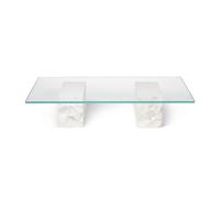 Mesa de Centro Mineral Mármol Bianco Curia