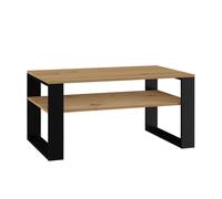 Mesa de centro moderna 1P ARTISAN NEGRO