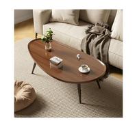 Mesa de centro moderna para sala de estar, diseño minimalista, mesa retro para casa, oficina, balcón o patio, mesa central grande para exhibición, 47.2 x 14.9 pulgadas, mueble elegante y funcional