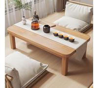 Mesa de centro plegable pequeña japonesa, estable, no se tambalea, ideal para salas de té, balcones y espacios acogedores