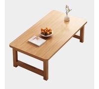 Mesa de Centro Salon Plegable, Mesa Centro de Madera, Estable Y Duradera, Adecuada for Apartamentos Pequeños, Dormitorios o Actividades al Aire Libre(Natural,Small)