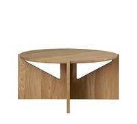 Mesa de Centro Sencilla XL de en Roble Lacado Cálido