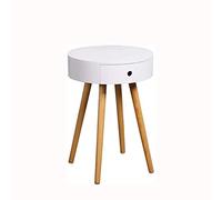 Mesa de centro simple para el hogar, mesa pequeña redonda con personalidad, mesa pequeña de esquina creativa, mesa de centro pequeña, sala de estar, dormitorio