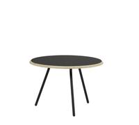 Mesa de Centro Soround Laminado Negro Ø60 H40,5
