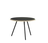 Mesa de Centro Soround Laminado Negro Ø60 H44,5