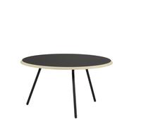 Mesa de Centro Soround Laminado Negro Ø75 H40,5